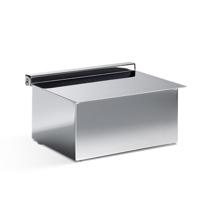 Decor Walther FB 3 Бокс для влажных салфеток 14.5x11.5x8см, настольный, цвет: хром