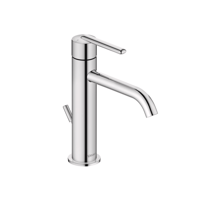 Duravit Balcoon Смеситель для раковины, 1 отв., с донным клапаном, цвет: хром