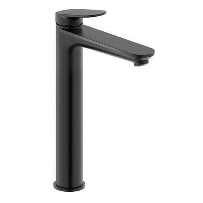Duravit Circle XL Смеситель для раковины, на 1 отв., высокий, цвет: черный матовый