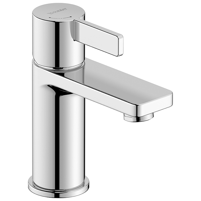 Duravit D-Neo Смеситель для раковины, 1 отв., EcoStart, цвет: хром