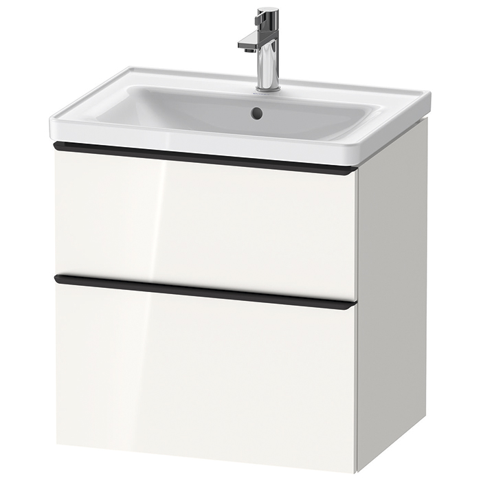 Duravit D-Neo Тумбочка подвесная 63.4x45.2х62.5см., раковина, 1 ящик, цвет: белый высокоглянцевый