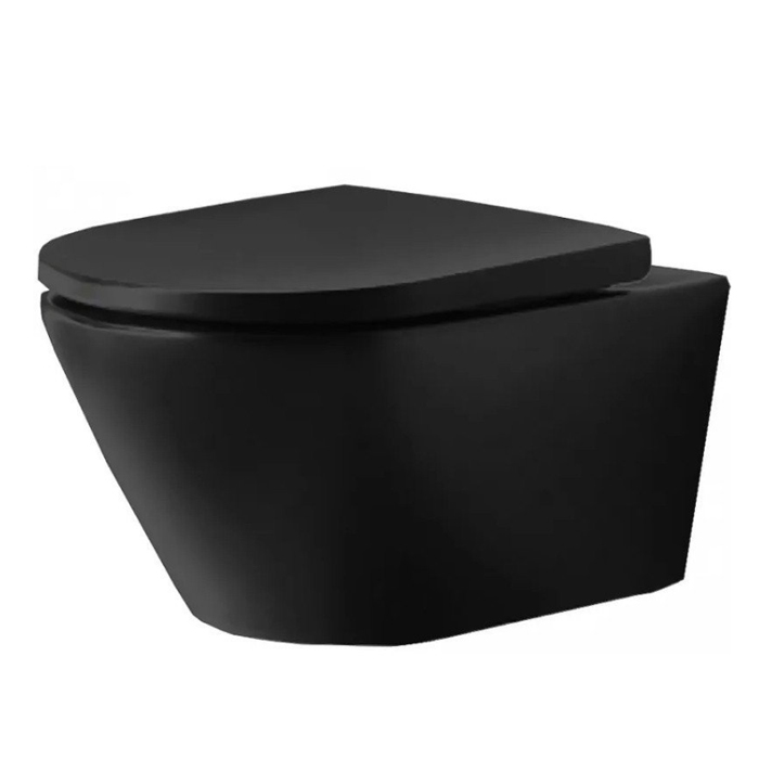 Duravit D-Neo Унитаз 37х54см., подвесной, безободковый, цвет: антрацит матовый
