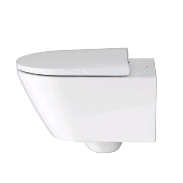 Duravit D-Neo Унитаз 37х54см., подвесной, безободковый, цвет: белый матовый сатинированный