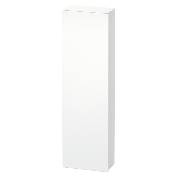 Duravit DuraStyle Шкаф 40х24х140см., подвесной, левый, 1 дверь, 4 стеклянные полки, цвет: белый матовый