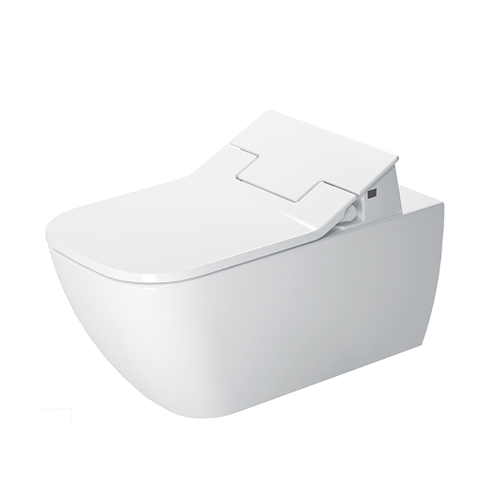 Duravit Happy D.2 SensoWash Унитаз подвесной 62х36.5см., с креплениями, безободковый, с HygieneGlaze, цвет: белый