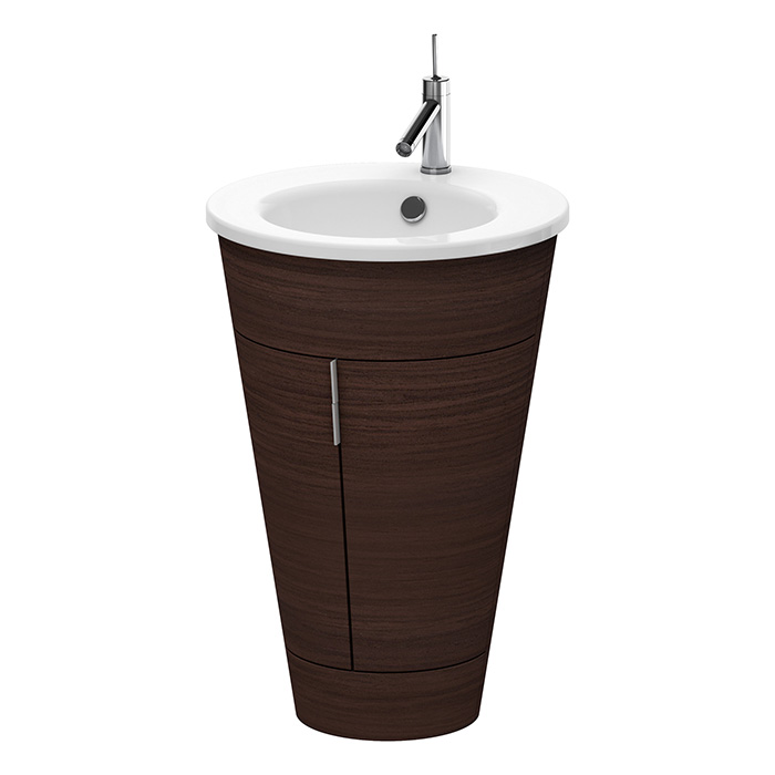 Duravit Starck 1 Тумба напольная 60x56xh82.5см, с раковиной, цвет: дуб