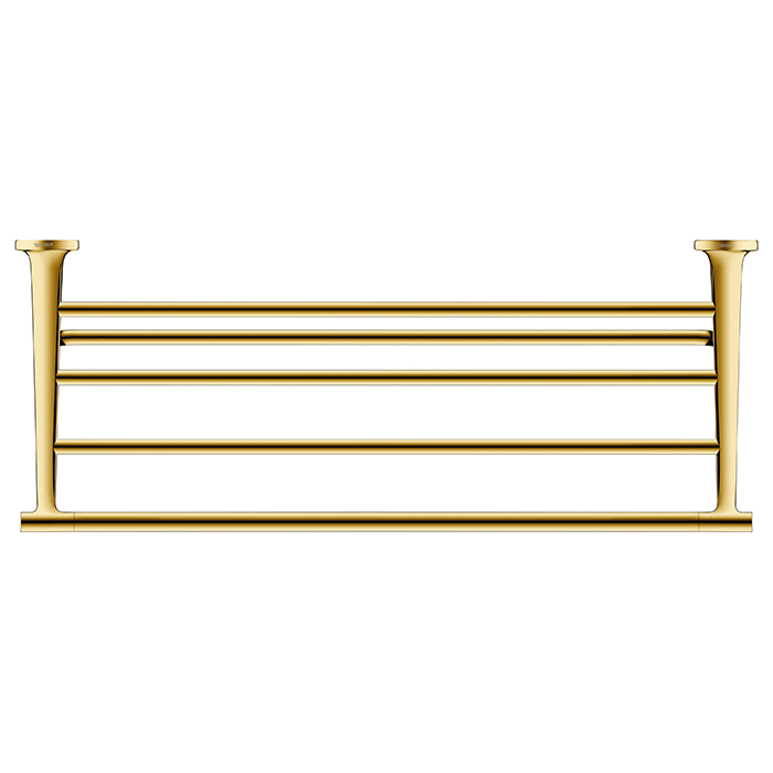 Duravit Starck T Полочка для полотенец 61x23.2см, подвесная, цвет: Gold Polished