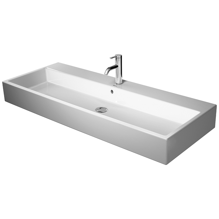 Duravit Vero Air Раковина 120х47см., подвесная, c 3 отв., с переливом, цвет: белый