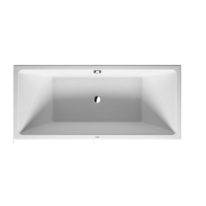 Duravit Vero Air Ванна 180x80см, угол слева, с бесшовной акриловой панелью и рамой, с 2 накл для спины, цвет: белый