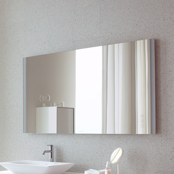 Duravit XViu Зеркало с подсветкой 162x80см, сенсорное управление, цвет: champagne matt