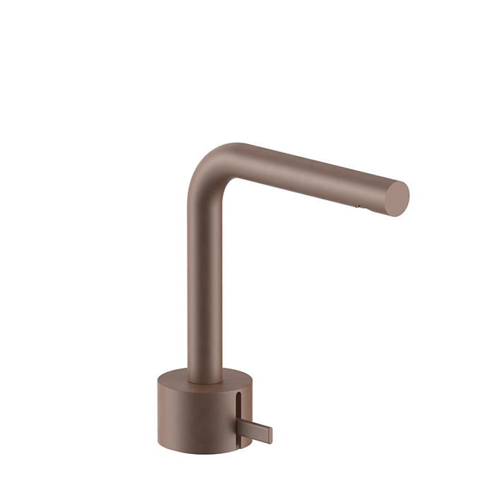 Fantini AF/21 Смеситель для раковины, 1 отв., излив: 155 мм, цвет: Matt Copper PVD