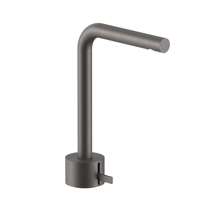 Fantini AF/21 Смеситель для раковины, 1 отв., высокий излив: 15.5 см, цвет: Matt Gun Metal PVD