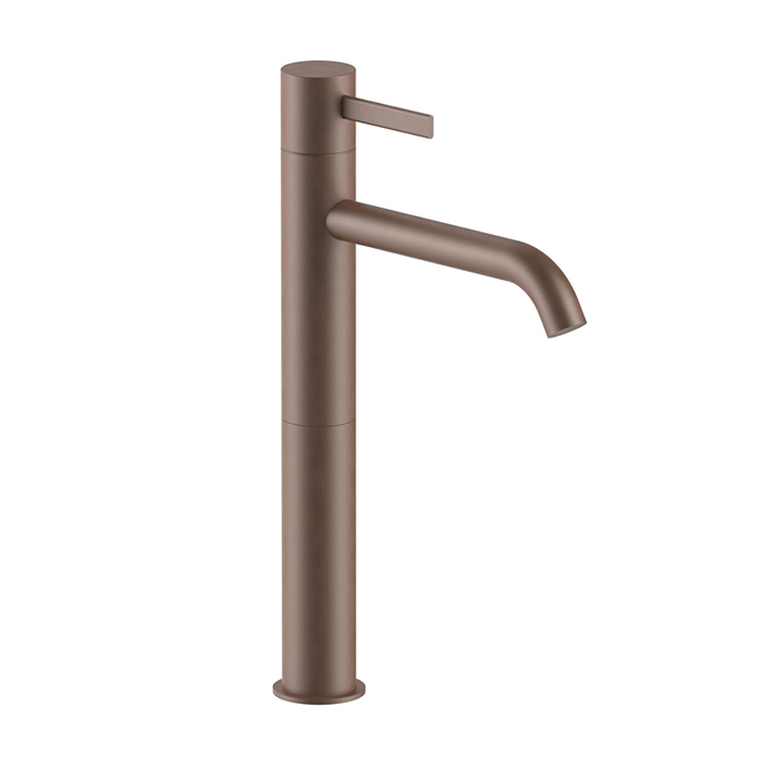 Fantini AF/21 Смеситель для раковины, 1 отв., высокий излив: 18.4 см, цвет: Matt Copper PVD