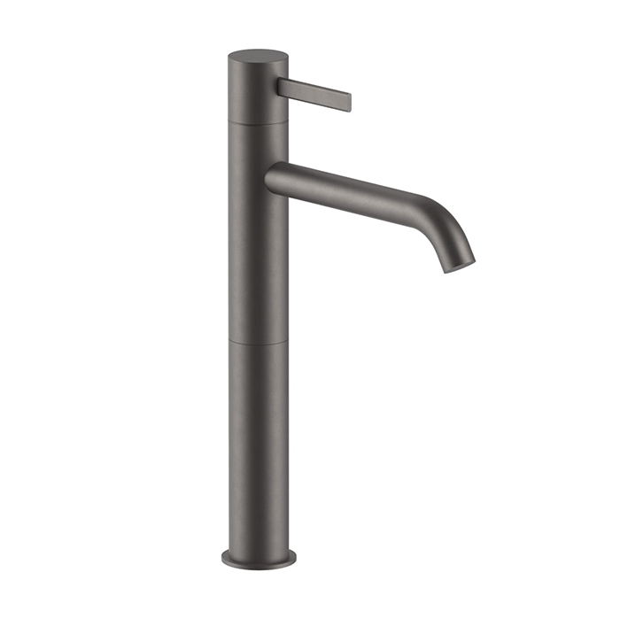 Fantini AF/21 Смеситель для раковины, 1 отв., высокий излив:18.4 см, цвет: Matt Gun Metal PVD