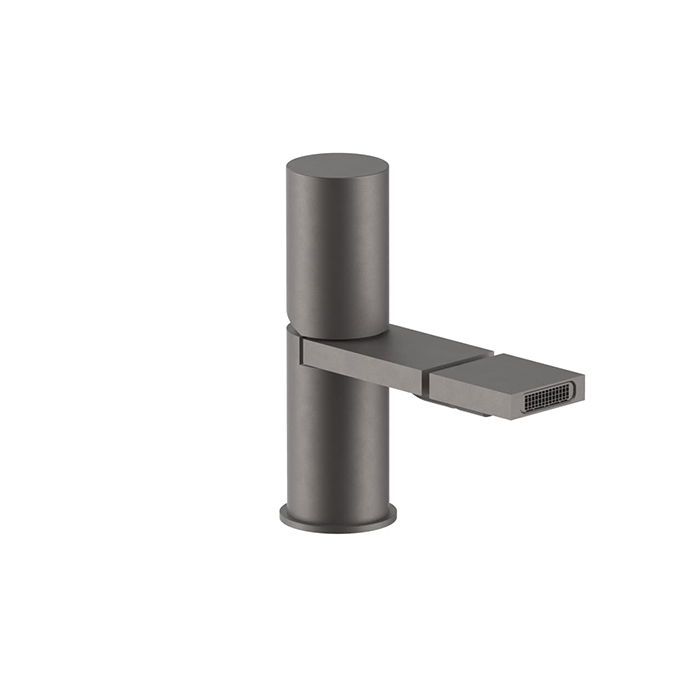 Fantini Milano Смеситель для биде, 1 отв., излив: 125 мм, цвет: Matt Gun Metal PVD