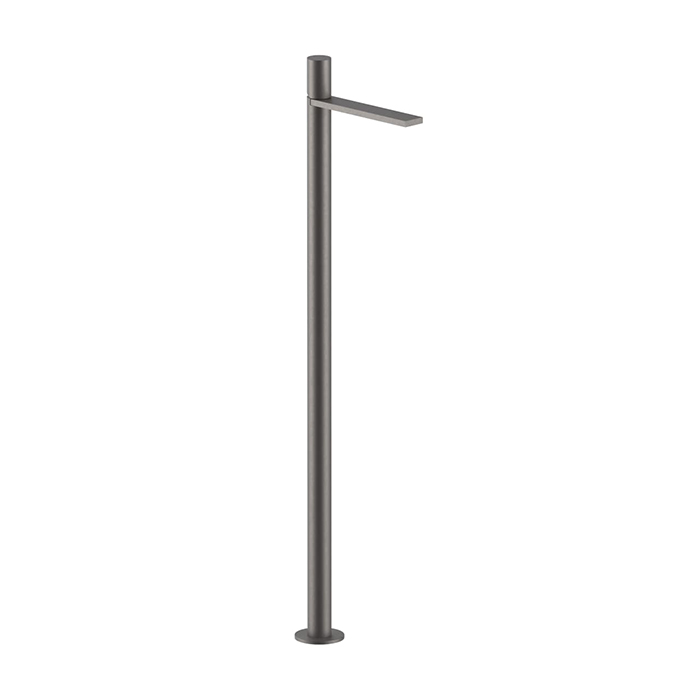 Fantini Milano Смеситель для раковины, напольный, излив: 250 мм, цвет: Matt Gun Metal PVD