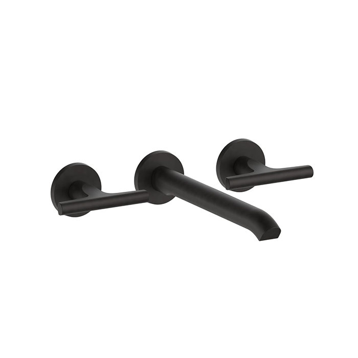Fantini Sailing Смеситель для раковины, настенный, цвет: Deep Black PVD