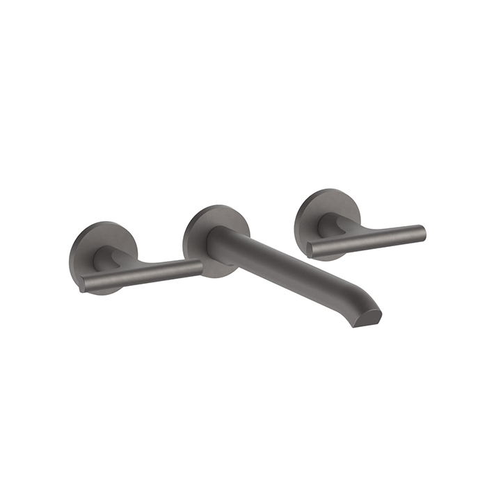 Fantini Sailing Смеситель для раковины, настенный, цвет: Matt Gun Metal PVD
