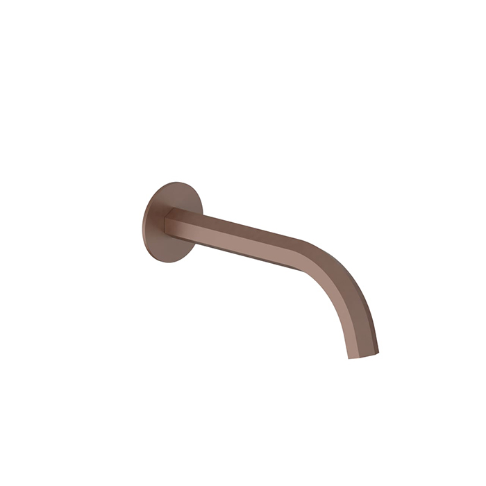 Fantini Venezia Излив для раковины 20см., настенный, цвет: Matt Copper PVD