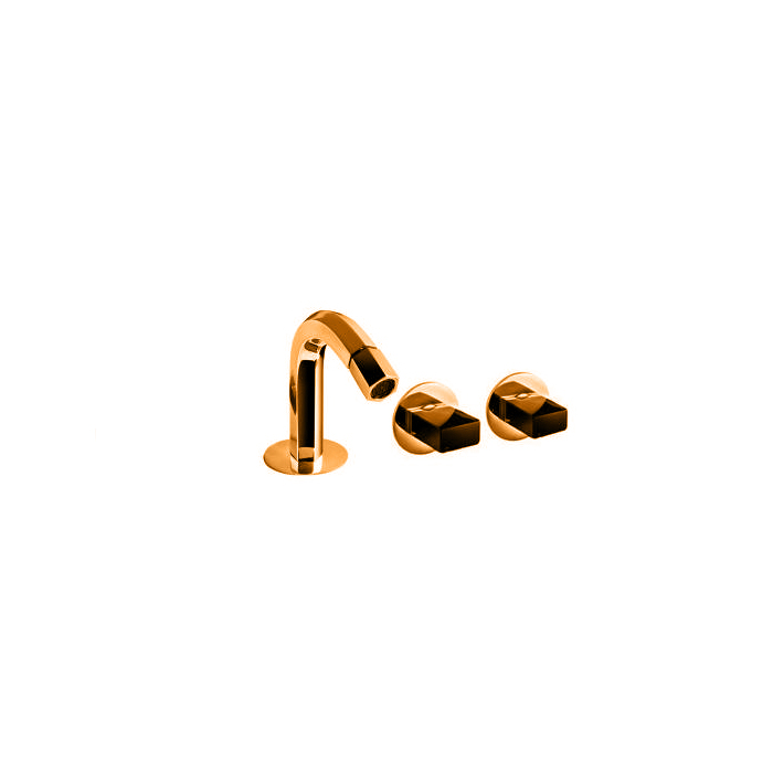 Fantini Venezia Смеситель для биде, 1 отв., излив: 120 мм, цвет: Matt Copper PVD