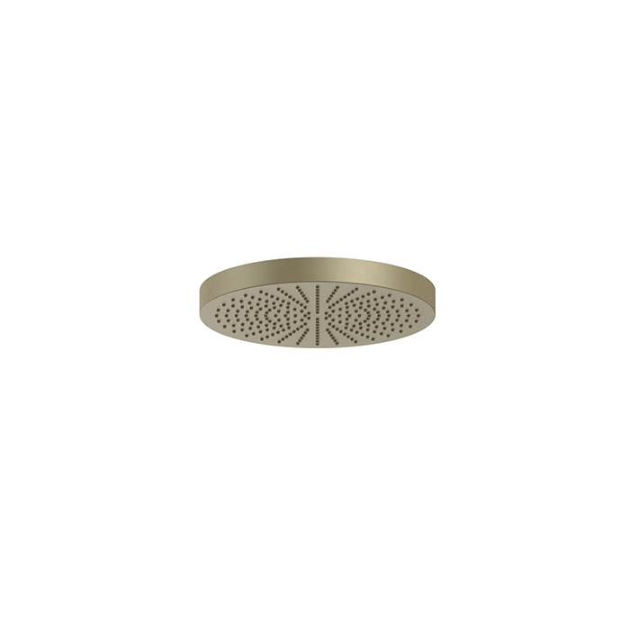 Fantini Venezia Верхний душ, D24 см, нерж. сталь, цвет: Matt British Gold PVD