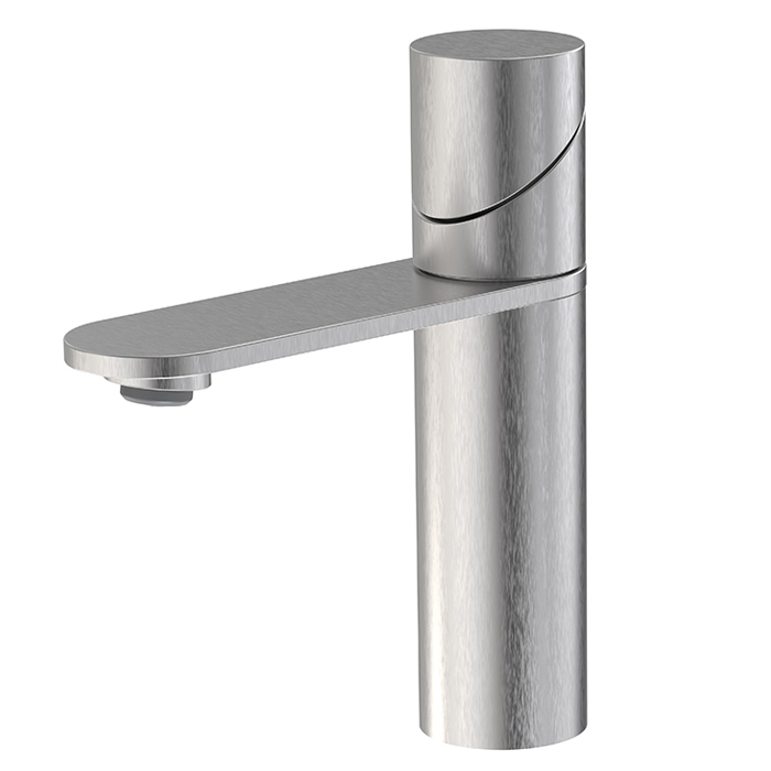 Fima Carlo Frattini Slide Смеситель для раковины, 1 отв., цвет: Stainless Steel