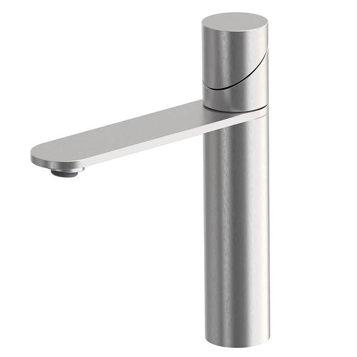 Fima Carlo Frattini Slide Смеситель для раковины, высокий, 1 отв., цвет: Stainless Steel