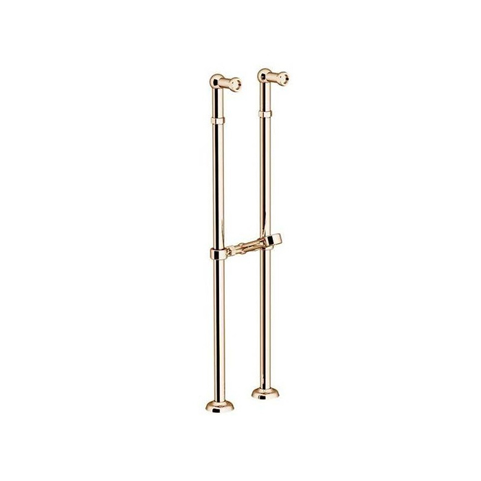 Gattoni Accessori Комплект (2 шт) "ножек" для напольной установки смесителя, цвет: золото 24кт
