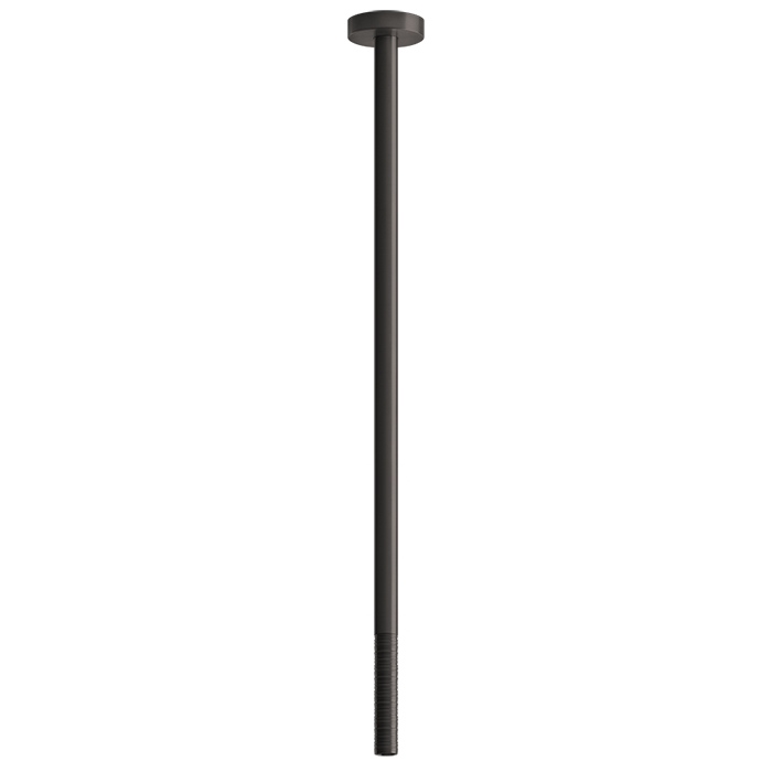 Gessi 316 Излив потолочный с удаленным управлением, цвет: brushed black metal pvd