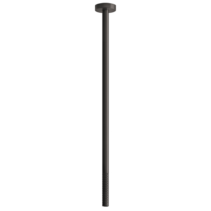 Gessi 316 Излив потолочный с удаленным управлением, цвет: brushed black metal pvd