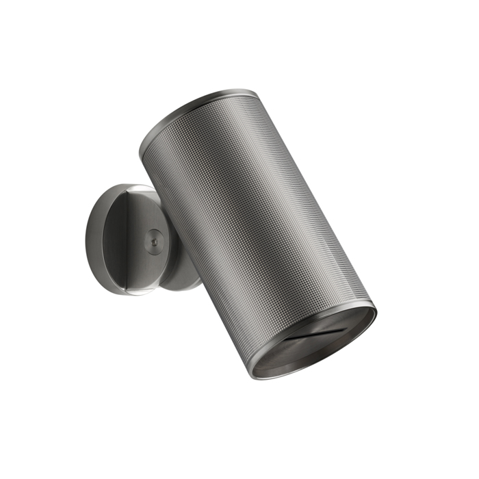 Gessi 316 Diamantato Верхний душ Ø7.9см., с настенным креплением, водопад, цвет: Steel Brushed
