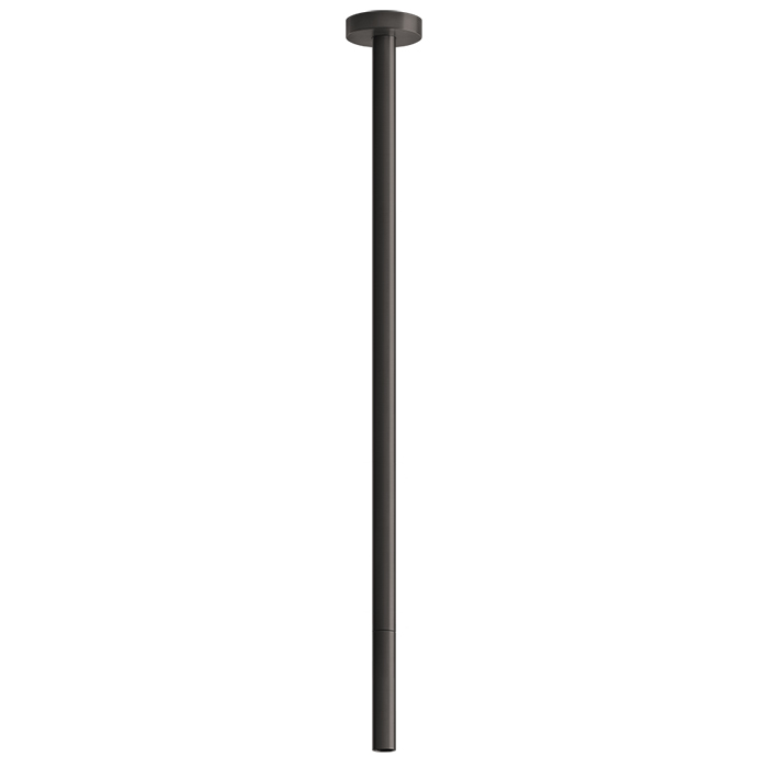 Gessi 316 Излив потолочный с удаленным управлением, цвет: brushed black metal pvd
