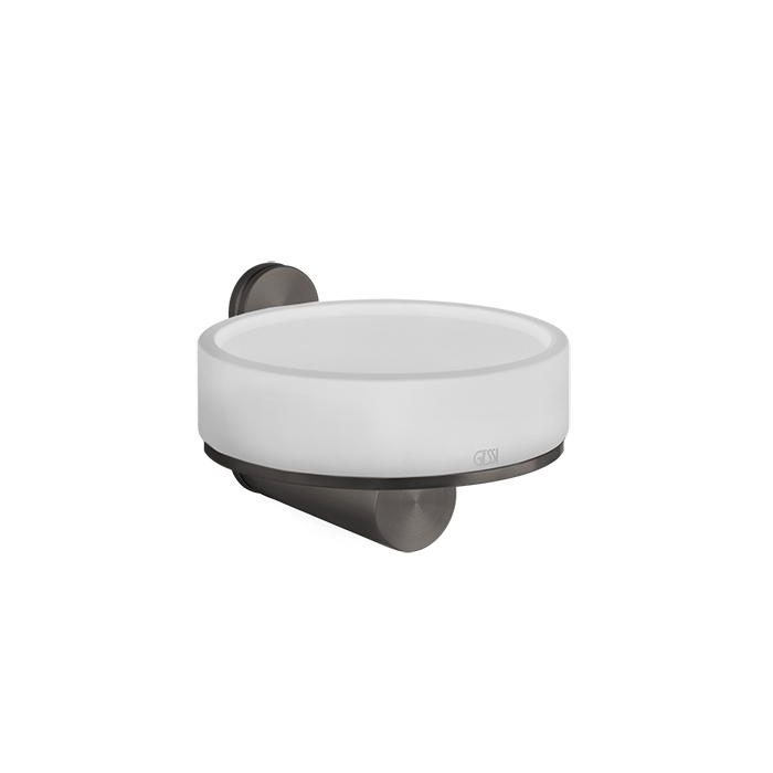 Gessi 316 Мыльница подвесная, цвет: белый/brushed black metal pvd
