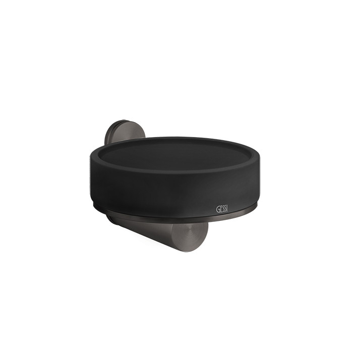 Gessi 316 Мыльница подвесная, цвет: черный/brushed black metal pvd