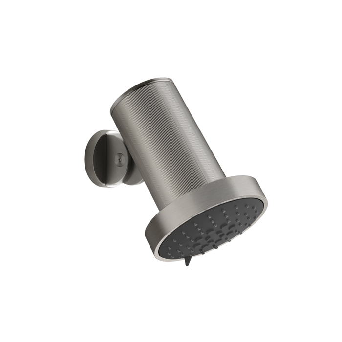 Gessi 316 Rigato Верхний душ Ø13.5см., с настенным креплением, 3 режима, цвет; Steel Brushed