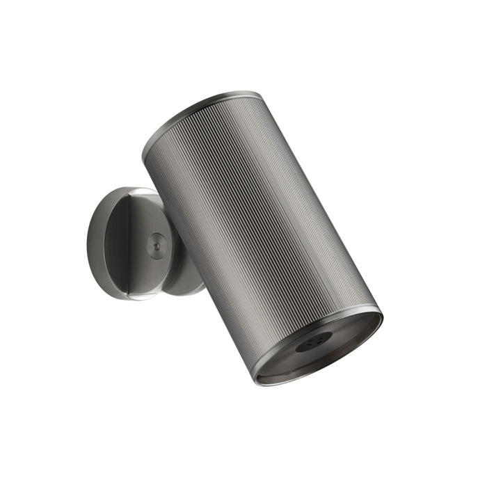 Gessi 316 Rigato Верхний душ Ø7.9см., с настенным креплением, распыление, цвет: Steel Brushed