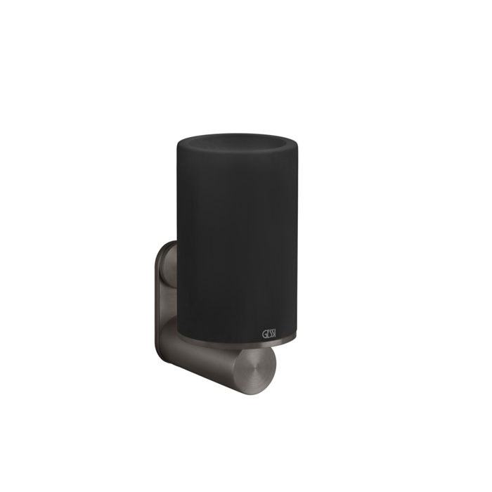 Gessi 316 Стакан подвесной, цвет: черный/brushed black metal pvd