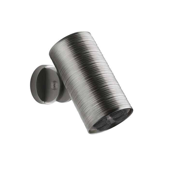 Gessi 316 Trame Верхний душ Ø7.9см., с настенным креплением, 4 струи, цвет: Steel Brushed