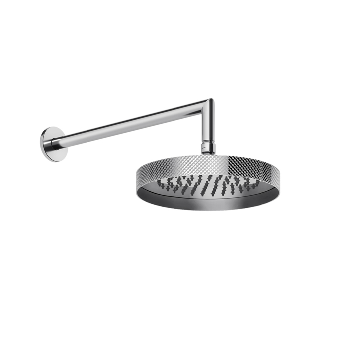 Gessi Anello Душевая головка для настенного крепления, поворотная с шарниром, цвет: хром