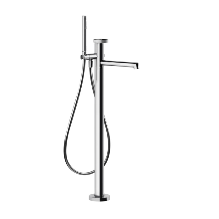 Gessi Anello Напольный смеситель для ванны, внешняя часть, цвет: хром