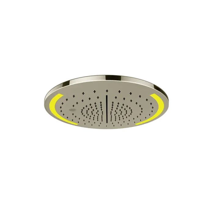 Gessi Colour Верхний душ, с подсветкой Ø35см., цвет Nickel PVD