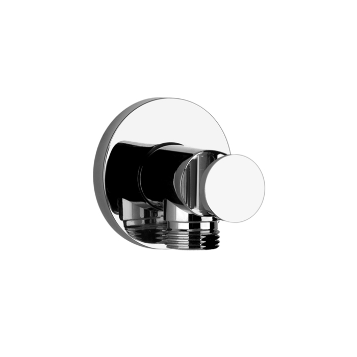 Gessi Emporio shower Держатель для душевой лейки с выводом воды, цвет: хром