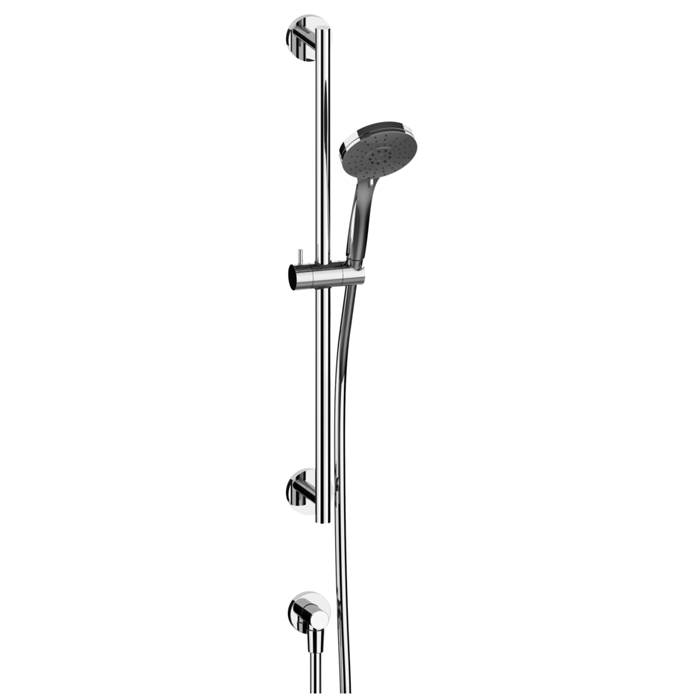 Gessi Emporio shower Душевой гарнитур, с ручным душем, на 3 позиции, шланг 1,5м и вывод воды, цвет: хром