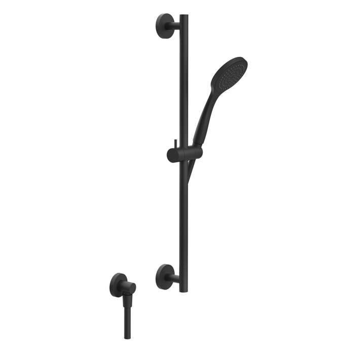 Gessi Emporio shower Душевой гарнитур, с ручным душем, шланг 1,5м и вывод воды, цвет: Black XL