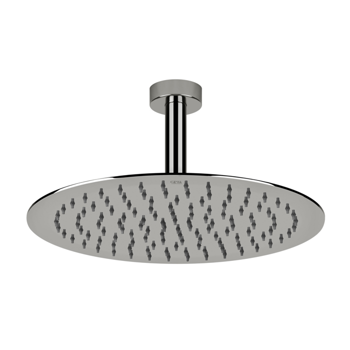 Gessi Emporio shower Верхний душ Ø30см., потолочный, поворотная с шарниром, с защитой от известкового налёта, цвет: Mirror Steel