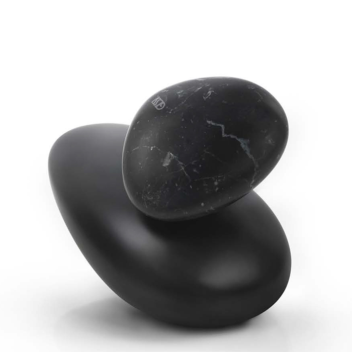 Gessi Equilibrio Смеситель для раковины дизайнерский, на 1 отверстие,  цвет: черный, ручка камень Marquina Black