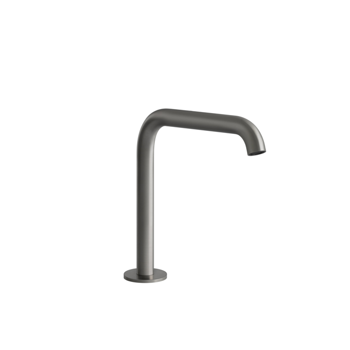 Gessi 316 Отдельно стоящий излив. Н: 162мм, цвет: шлифованная сталь