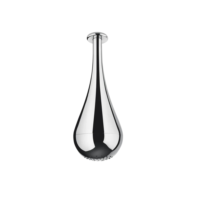 Gessi Goccia Верхний душ для потолочного крепления каплевидной формы, h=387мм, цвет: хром