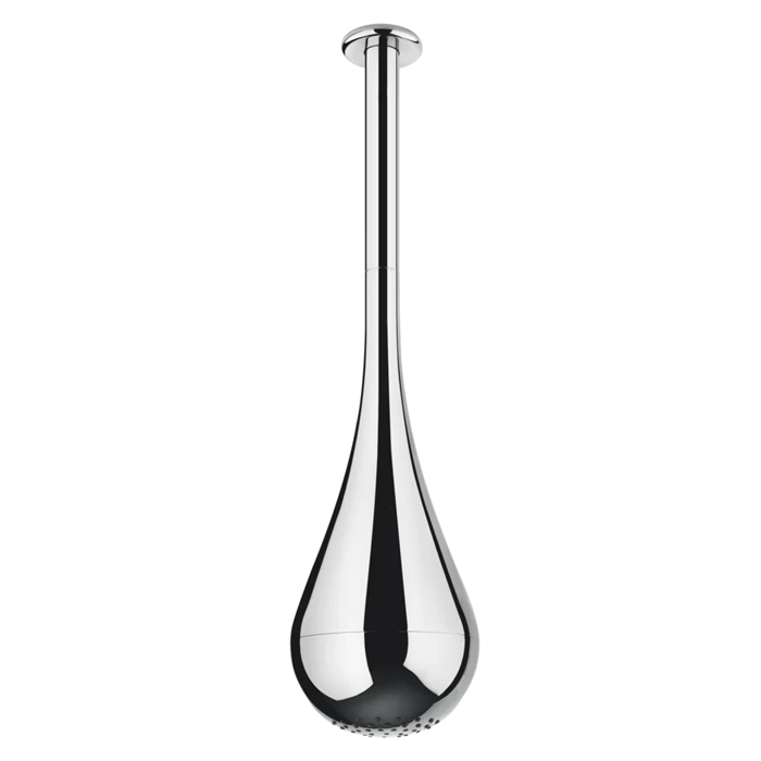 Gessi Goccia Верхний душ для потолочного крепления каплевидной формы, с инд.высотой (490-2100мм), цвет: хром