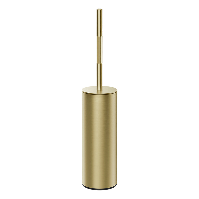 Gessi Incastri Ершик для туалета, напольный, цвет: Brass Brushed PVD